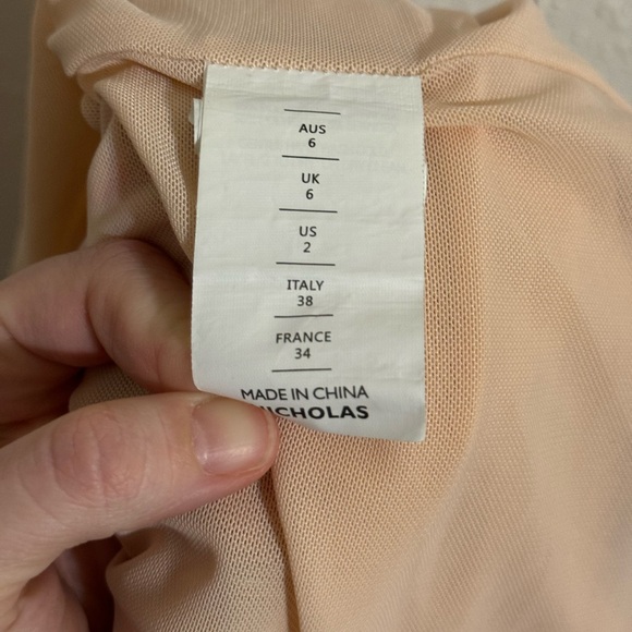 Nicholas Asymmetric Multicolor Mabel Midi Skirt - Size 2 - Picture 14 of 14